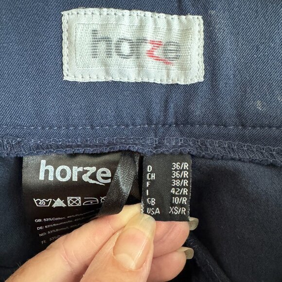 Horze Grand Prix Riding Breeches Blue Extend CKP Lds Ladies Sz 36R NWT equestria - Picture 9 of 14